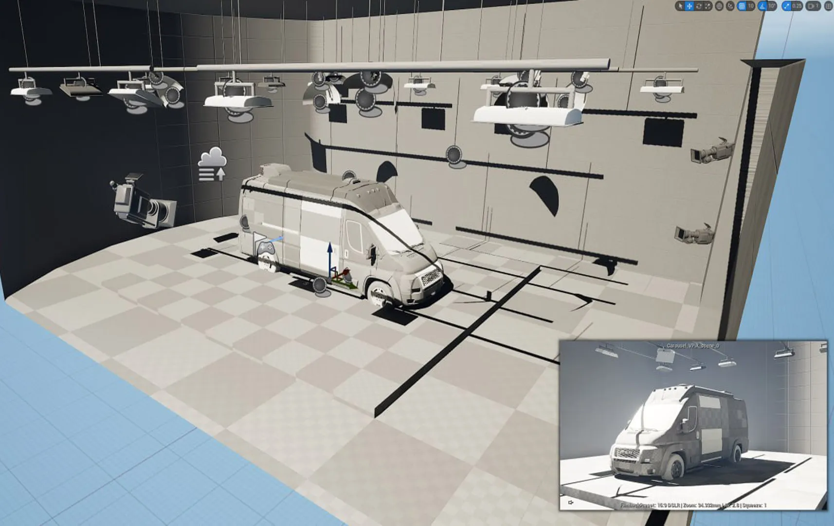 Carousel USA studio 1